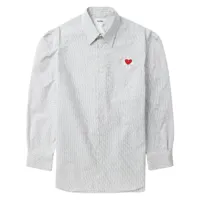 doublet chemise robot shoulder en coton - blanc