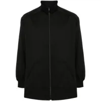 y-3 veste zippée refined woven - noir