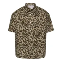 bluemarble chemise à imprimé léopard - tons neutres