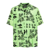 ksubi chemise à imprimé graphique - vert