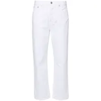 fabiana filippi jean cigarette à cinq poches - blanc