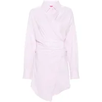 diesel robe-chemise d-sizen-n2 - rose