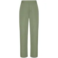 uma | raquel davidowicz pantalon de costume à coupe droite - vert