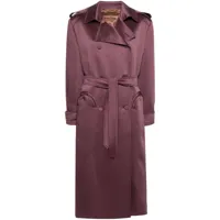 blazé milano manteau à boutonnière croisée - violet