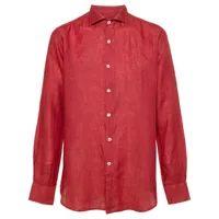 canali t-shirt en tissu flammé - rouge