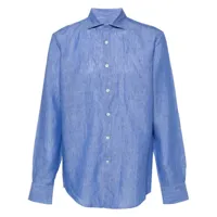 canali t-shirt en tissu flammé - bleu