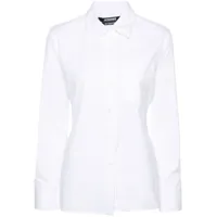 jacquemus chemise la chemise de costume - blanc
