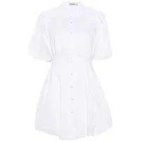 simkhai robe-chemise cleo - blanc