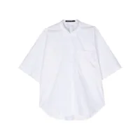 sofie d'hoore chemise beech à manches courtes - blanc