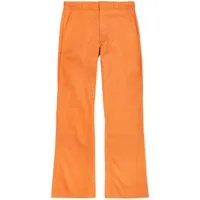 gallery dept. pantalon chino à coupe évasée - orange