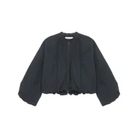amomento veste à fermeture zippée - noir
