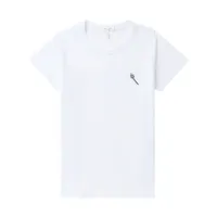 rag & bone t-shirt en coton à broderies - blanc