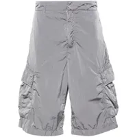 givenchy pantalon cargo à broderies 4g - gris