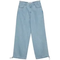 société anonyme fabien wide-leg jeans - bleu