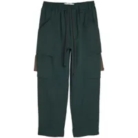 song for the mute pantalon droit tabbed à poches cargo - vert