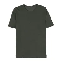 boglioli linen jersey t-shirt - vert