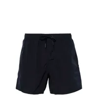 armani exchange logo-print swim shorts - bleu