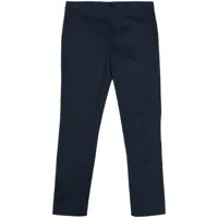 ps paul smith pantalon chino en coton mélangé - bleu