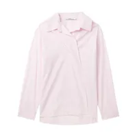 b+ab chemise en coton à design asymétrique - rose