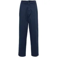 gabriele pasini pantalon à coupe ample - bleu