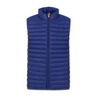 save the duck kids giga quilted padded gilet - bleu