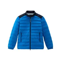 woolrich veste matelassée bering à fermeture zippée - bleu