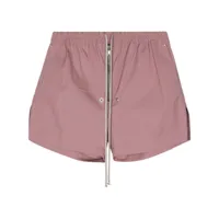 rick owens bela boxers poplin shorts - rose