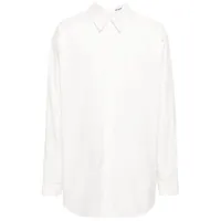 hed mayner chemise en coton à manches longues - blanc