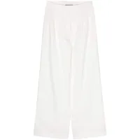 shiatzy chen pantalon ample plenteous collection - blanc
