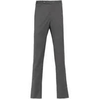 tagliatore pantalon de costume à plis marqués - gris
