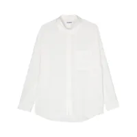 attachment chemise à effet froissé - blanc
