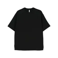 attachment t-shirt à col v - noir