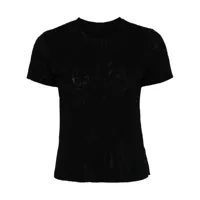 jnby t-shirt imprimé à manches courtes - noir