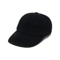 we11done casquette à patch logo - noir