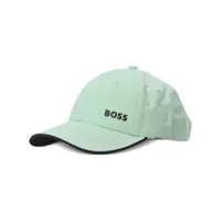 boss casquette à plaque logo - vert
