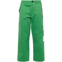 a-cold-wall* pantalon droit uniform - vert