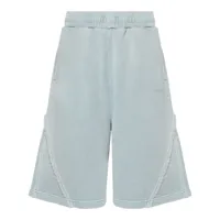 a-cold-wall* short de sport à poches latérales fendues - bleu