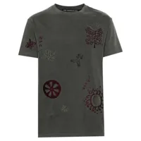 andersson bell t-shirt brodé march - gris