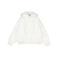 hed mayner x reebok ltd veste zippée à capuche - blanc
