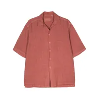 costumein chemise robin en lin - rose