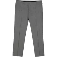 corneliani pantalon de costume en laine - gris
