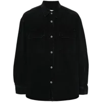 agolde chemise camryn - noir