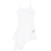 rave review robe julie courte - blanc