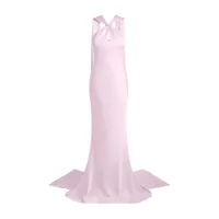 safiyaa lilien cape gown - rose