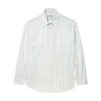 mfpen chemise executive à rayures - blanc