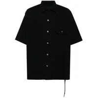 mastermind japan chemise en coton à imprimé tête de mort - noir