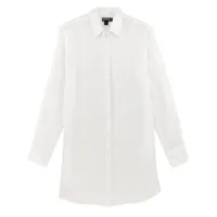 vilebrequin chemise formentera en lin biologique - blanc