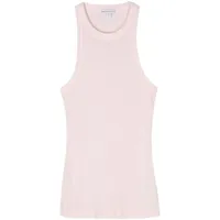james perse fine-ribbed tank top - rose