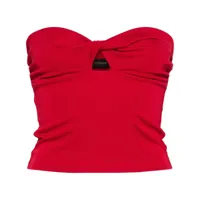 the andamane haut bustier lucille - rouge