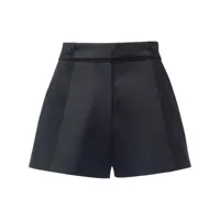 la semaine jamie panelled mini shorts - noir